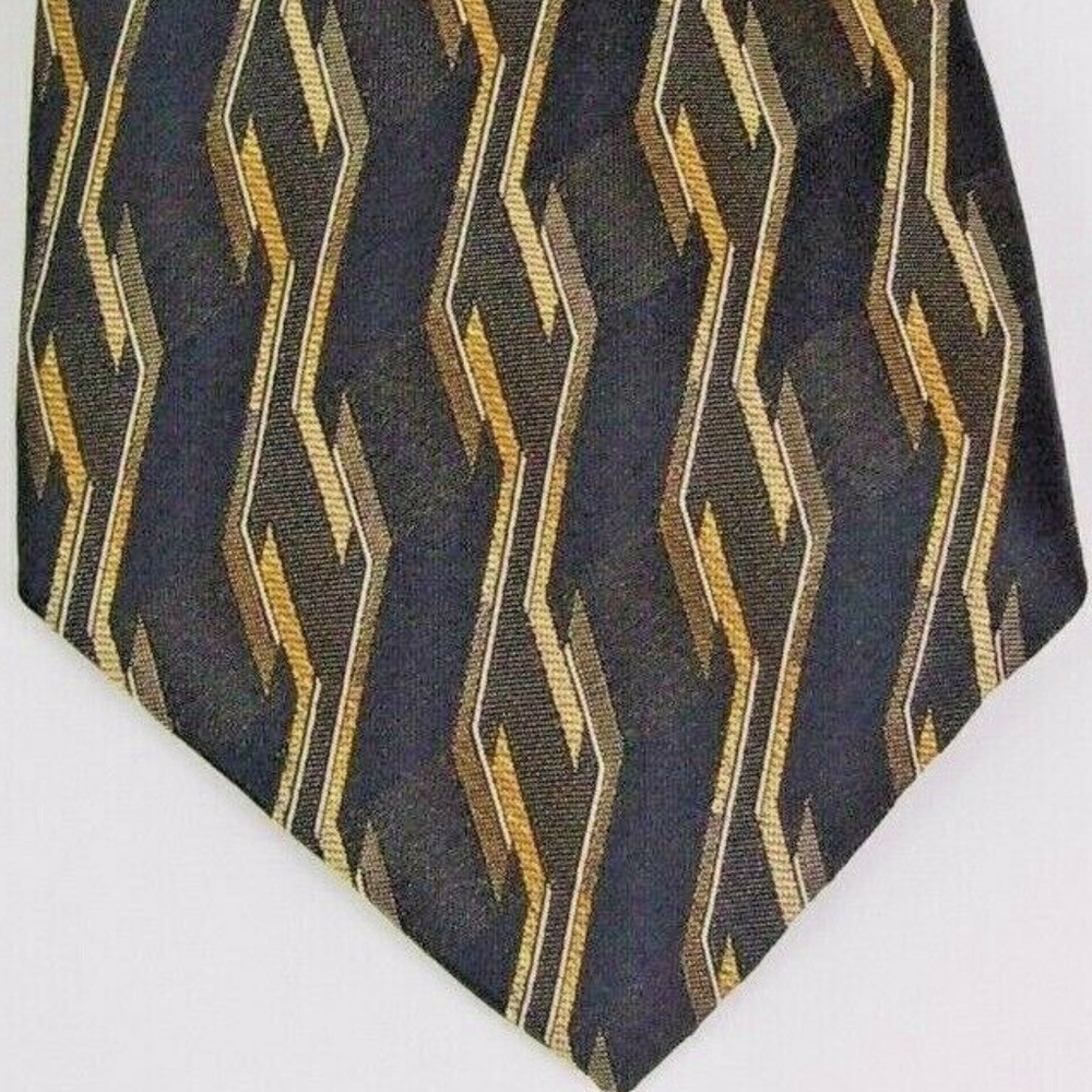 Piattelli Platinum Dress Suit Neck Tie 100% Silk